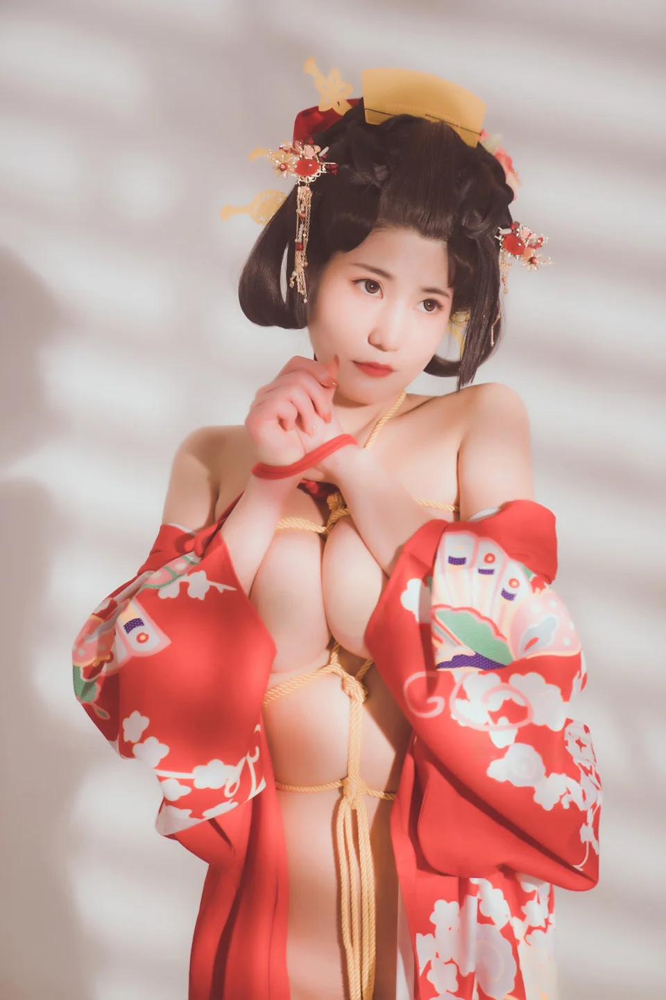 星澜 - No.044 和服绳缚 [50P,1V-537MB] tg@simisebaisi 【丝足阁】006.webp